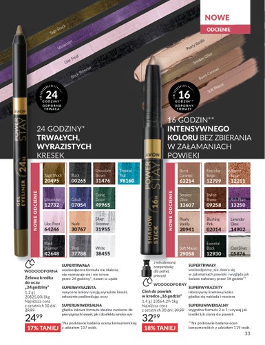 avon - Gazetka Avon ważna od 01.08. - 31.08. - page: 33