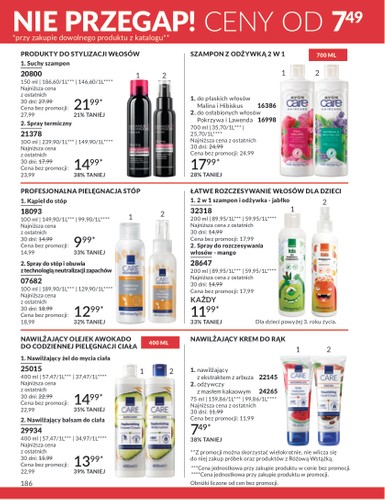avon - Gazetka Avon ważna od 01.08. - 31.08. - page: 186
