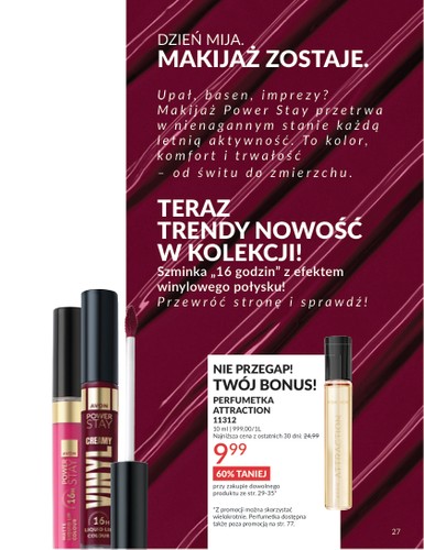 avon - Gazetka Avon ważna od 01.08. - 31.08. - page: 27