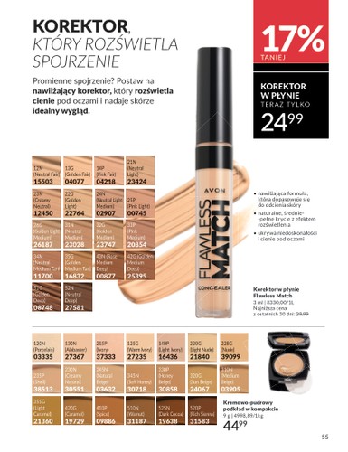 avon - Gazetka Avon ważna od 01.08. - 31.08. - page: 55