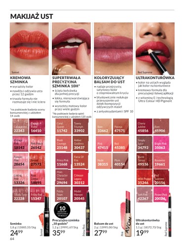 avon - Gazetka Avon ważna od 01.08. - 31.08. - page: 64