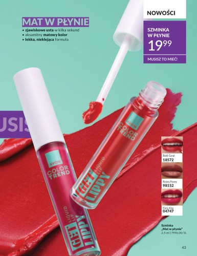 avon - Gazetka Avon - ważna od 01.09. do 30.09. - page: 43