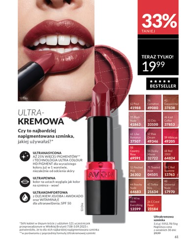 avon - Gazetka Avon - ważna od 01.09. do 30.09. - page: 61
