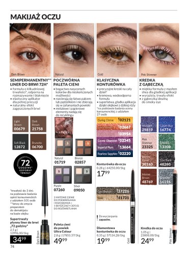 avon - Gazetka Avon - ważna od 01.09. do 30.09. - page: 74