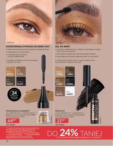 avon - Gazetka Avon - ważna od 01.09. do 30.09. - page: 76