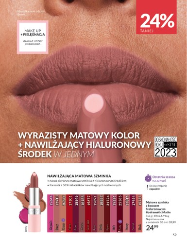 avon - Gazetka Avon - ważna od 01.09. do 30.09. - page: 59