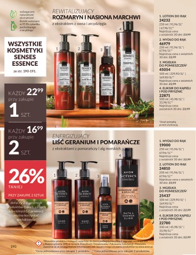 avon - Gazetka Avon - ważna od 01.09. do 30.09. - page: 190