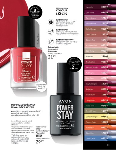 avon - Gazetka Avon - ważna od 01.09. do 30.09. - page: 81