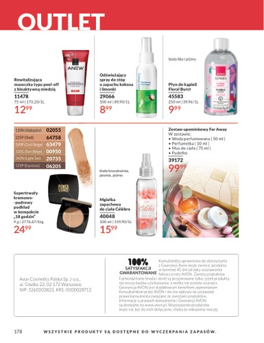 avon - Gazetka Avon - ważna od 01.10. do 30.10. - page: 178