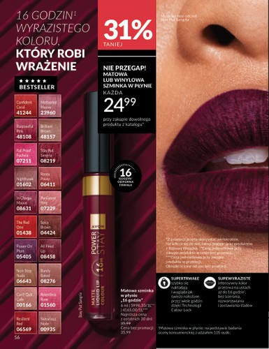 avon - Gazetka Avon - ważna od 01.10. do 30.10. - page: 56