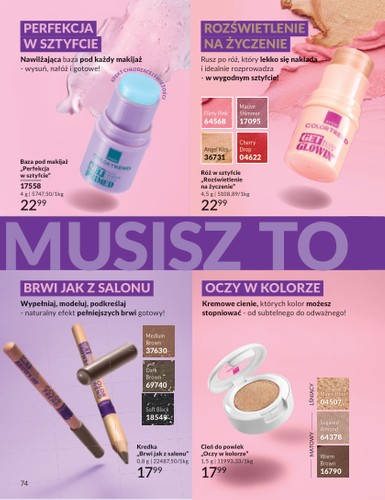 avon - Gazetka Avon - ważna od 01.10. do 30.10. - page: 74