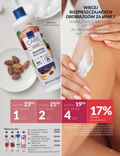avon - Gazetka Avon - ważna od 01.10. do 30.10. - page: 217