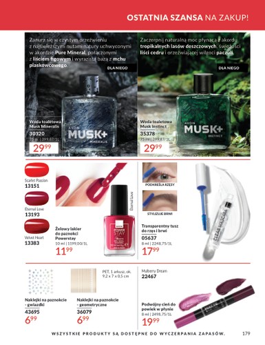 avon - Gazetka Avon - ważna od 01.10. do 30.10. - page: 179