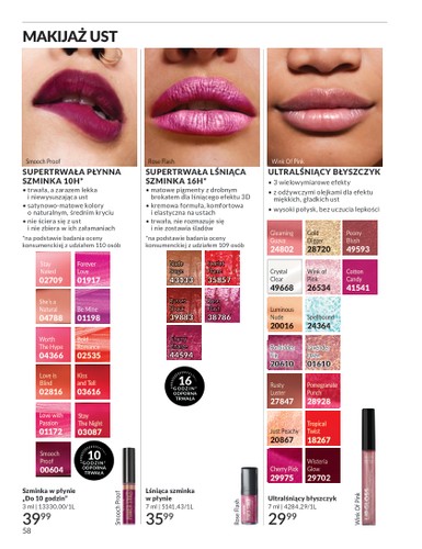 avon - Gazetka Avon - ważna od 01.10. do 30.10. - page: 58