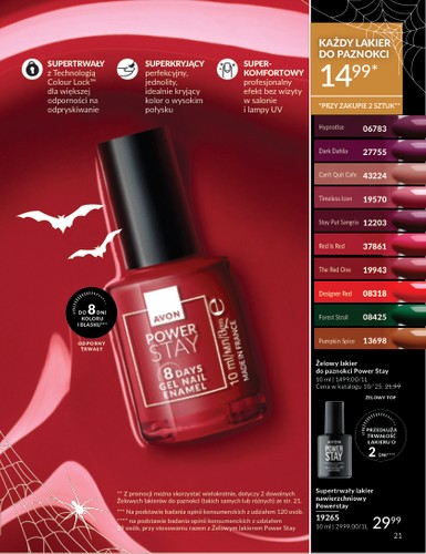 avon - Gazetka Avon - Halloween - ważna od 16.10. do 31.10. - page: 21