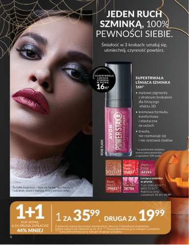 avon - Gazetka Avon - Halloween - ważna od 16.10. do 31.10. - page: 8