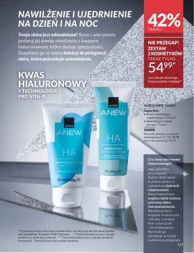 avon - Gazetka Avon - ważna od 01.11. do 30.11. - page: 129