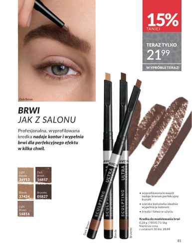 avon - Gazetka Avon - ważna od 01.11. do 30.11. - page: 81