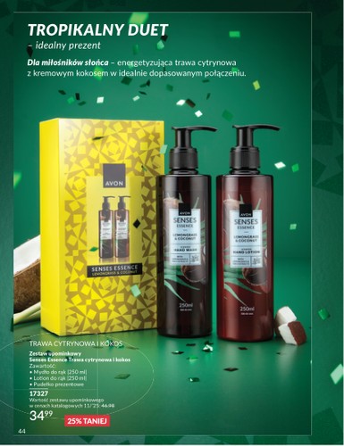 avon - Gazetka Avon - Przewodnik Prezentowy - ważna od 31.10. do 30.11. - page: 44