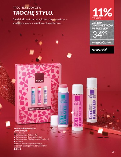 avon - Gazetka Avon - Przewodnik Prezentowy - ważna od 31.10. do 30.11. - page: 35