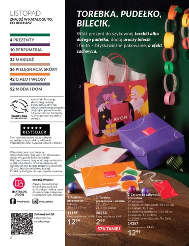 avon - Gazetka Avon - Przewodnik Prezentowy - ważna od 31.10. do 30.11. - page: 2