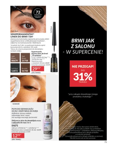 avon - Gazetka Avon - ważna od 01.12. do 31.12. - page: 73
