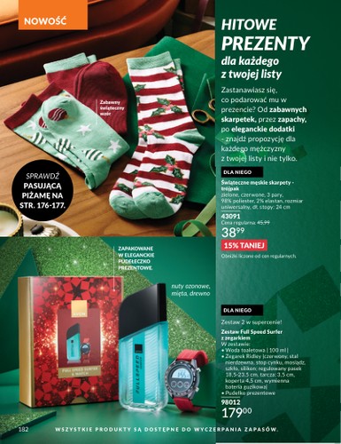 avon - Gazetka Avon - ważna od 01.12. do 31.12. - page: 182