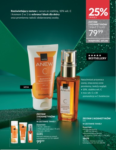 avon - Gazetka Avon - ważna od 01.12. do 31.12. - page: 45
