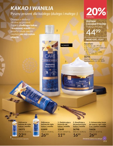 avon - Gazetka Avon - ważna od 01.12. do 31.12. - page: 213