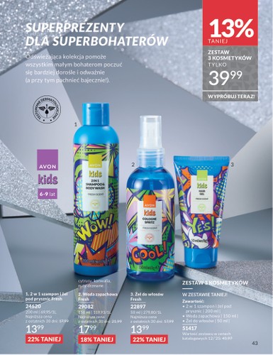 avon - Gazetka Avon - ważna od 01.12. do 31.12. - page: 43