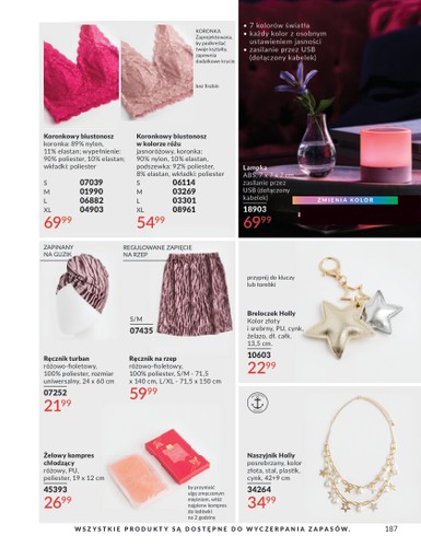 avon - Gazetka Avon - ważna od 01.12. do 31.12. - page: 187