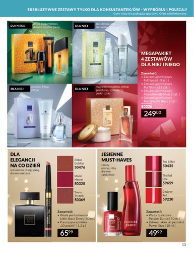 avon - Gazetka Avon - Magazyn Focus - ważna od 01.12. do 31.12. - page: 13