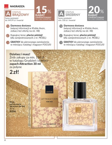 avon - Gazetka Avon - Magazyn Focus - ważna od 01.12. do 31.12. - page: 8