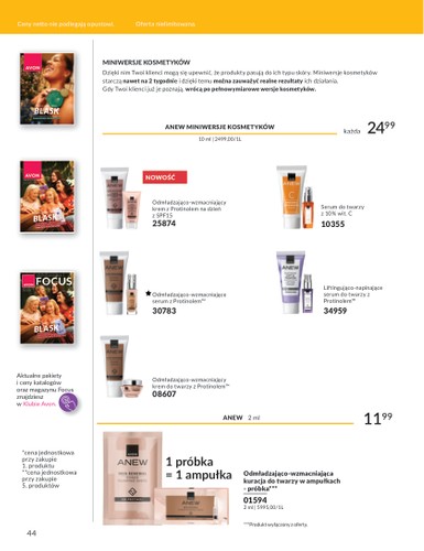 avon - Gazetka Avon - Magazyn Focus - ważna od 01.12. do 31.12. - page: 44