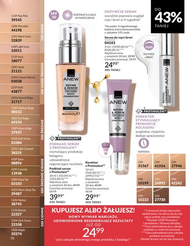 avon - Gazetka Avon - ważna od 30.12. do 31.01. - page: 70