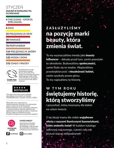avon - Gazetka Avon - ważna od 30.12. do 31.01. - page: 2