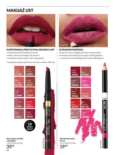 avon - Gazetka Avon - ważna od 30.12. do 31.01. - page: 62