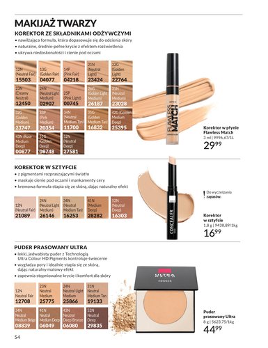 avon - Gazetka Avon - ważna od 30.12. do 31.01. - page: 54