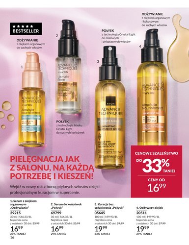 avon - Gazetka Avon - ważna od 30.12. do 31.01. - page: 16