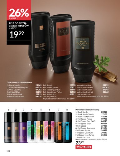 avon - Gazetka Avon - ważna od 30.12. do 31.01. - page: 112