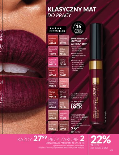 avon - Gazetka Avon - ważna od 01.03.2026 do 31.03.2026 - page: 43