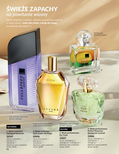 avon - Gazetka Avon - ważna od 01.03.2026 do 31.03.2026 - page: 86