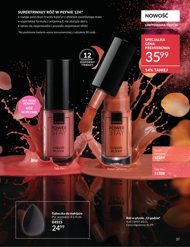 avon - Gazetka Avon - ważna od 01.04.2026 do 30.04.2026 - page: 37