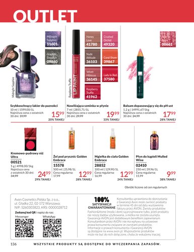 avon - Gazetka Avon - ważna od 01.04.2026 do 30.04.2026 - page: 132