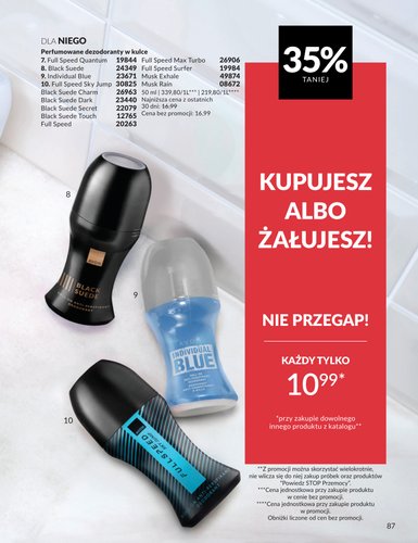 avon - Aktualna gazetka Avon ważna od 01.05.2026 do 31.05.2026 - page: 87