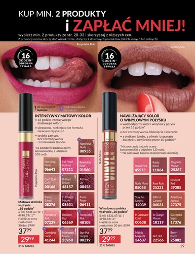 avon - Aktualna gazetka Avon ważna od 01.05.2026 do 31.05.2026 - page: 29