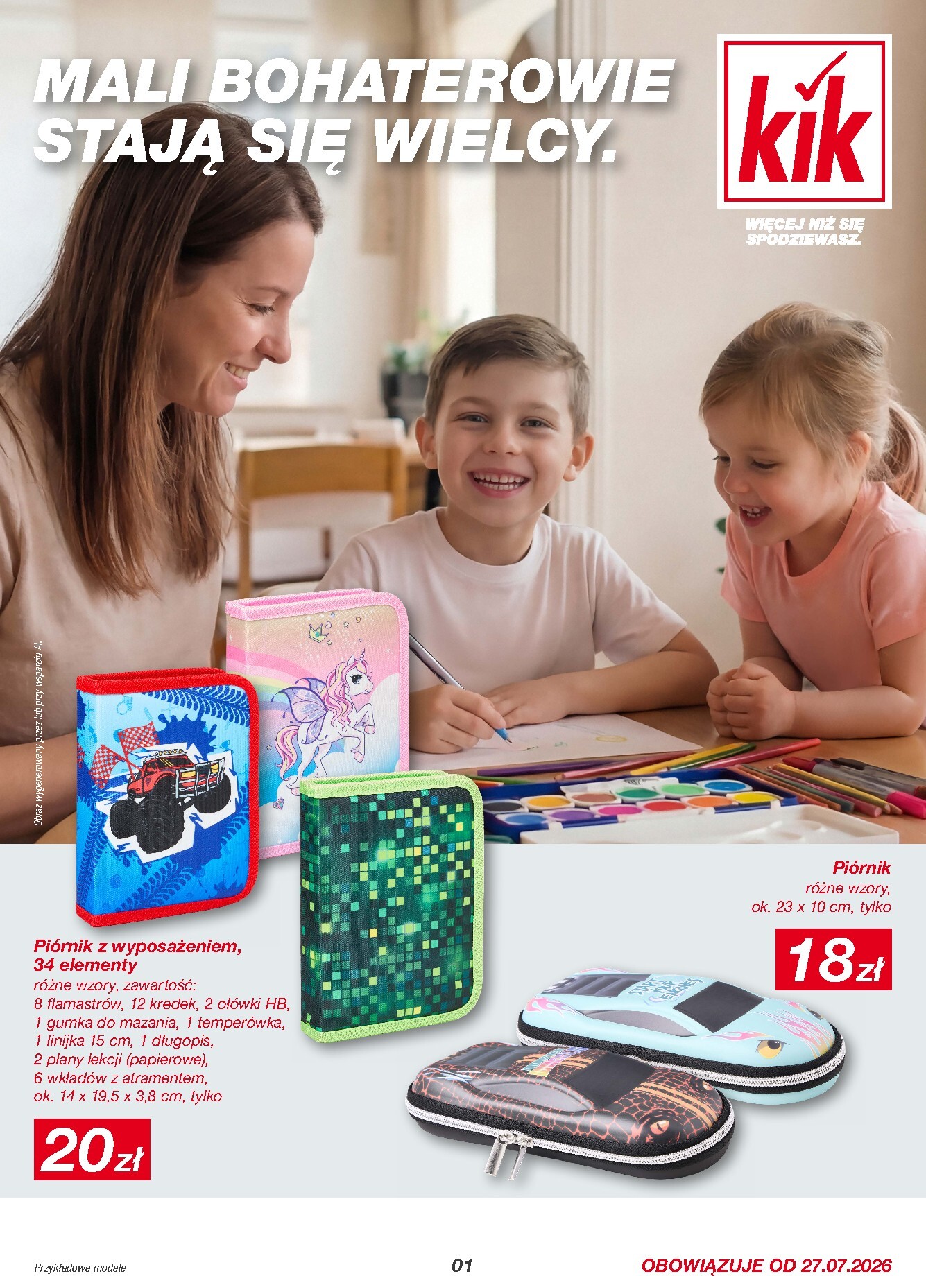 kik - Aktualna gazetka Kik ważna od 27.07.2026 do 19.08.2026