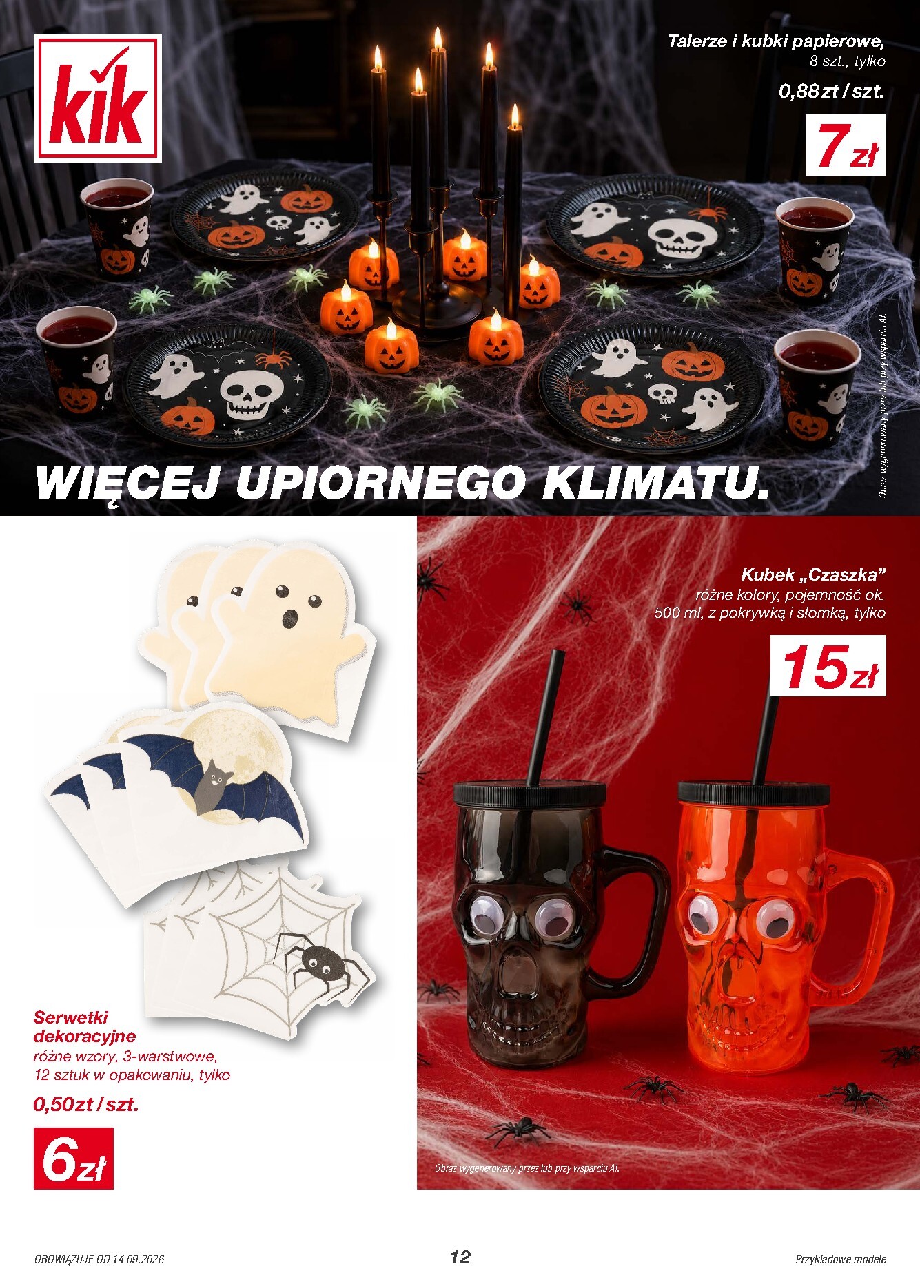 kik - Nowa gazetka KiK ważna od 14.09.2026 do 04.10.2026 - page: 12
