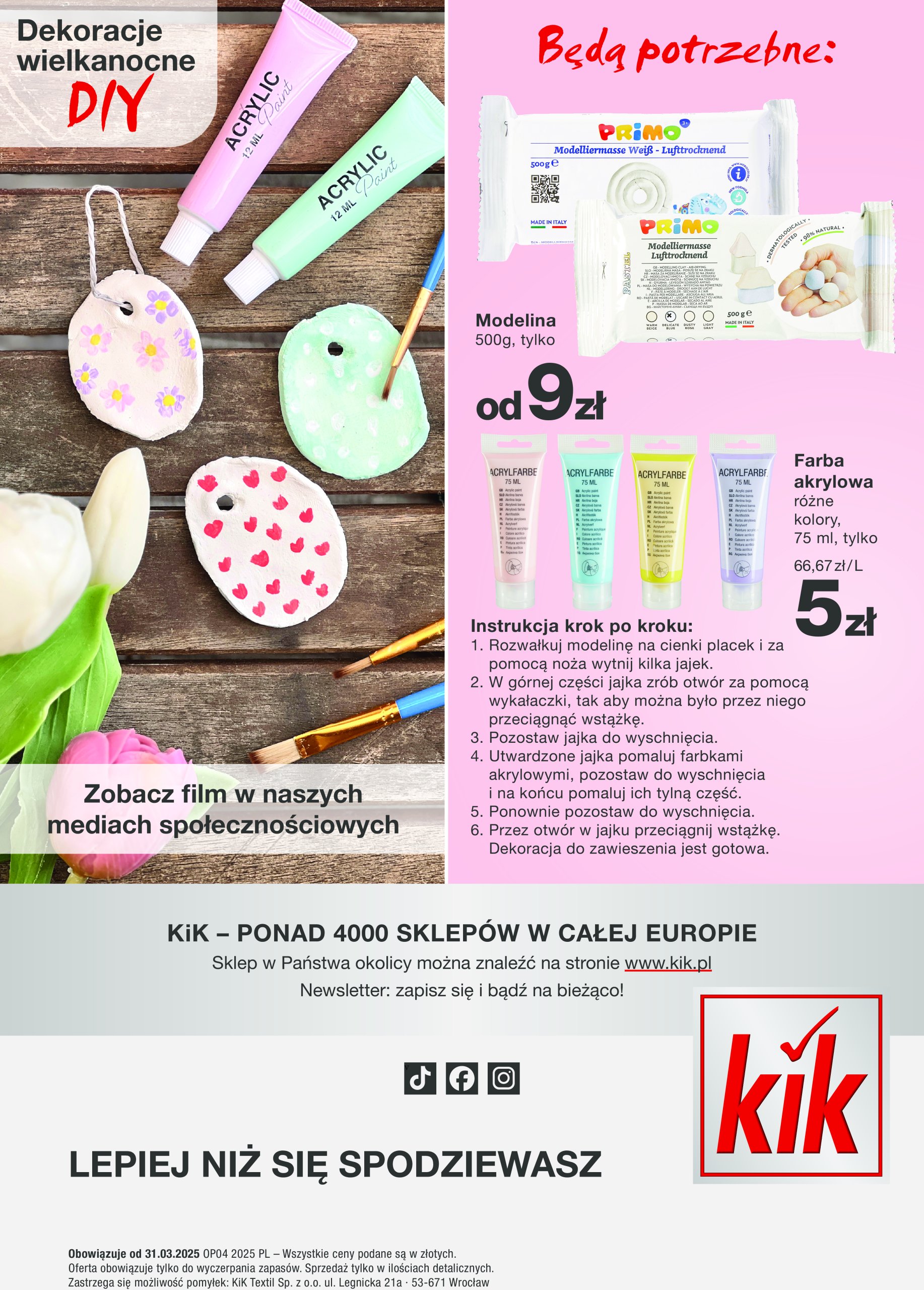 kik - Kik gazetka ważna od 31.03. - 27.04. - page: 29