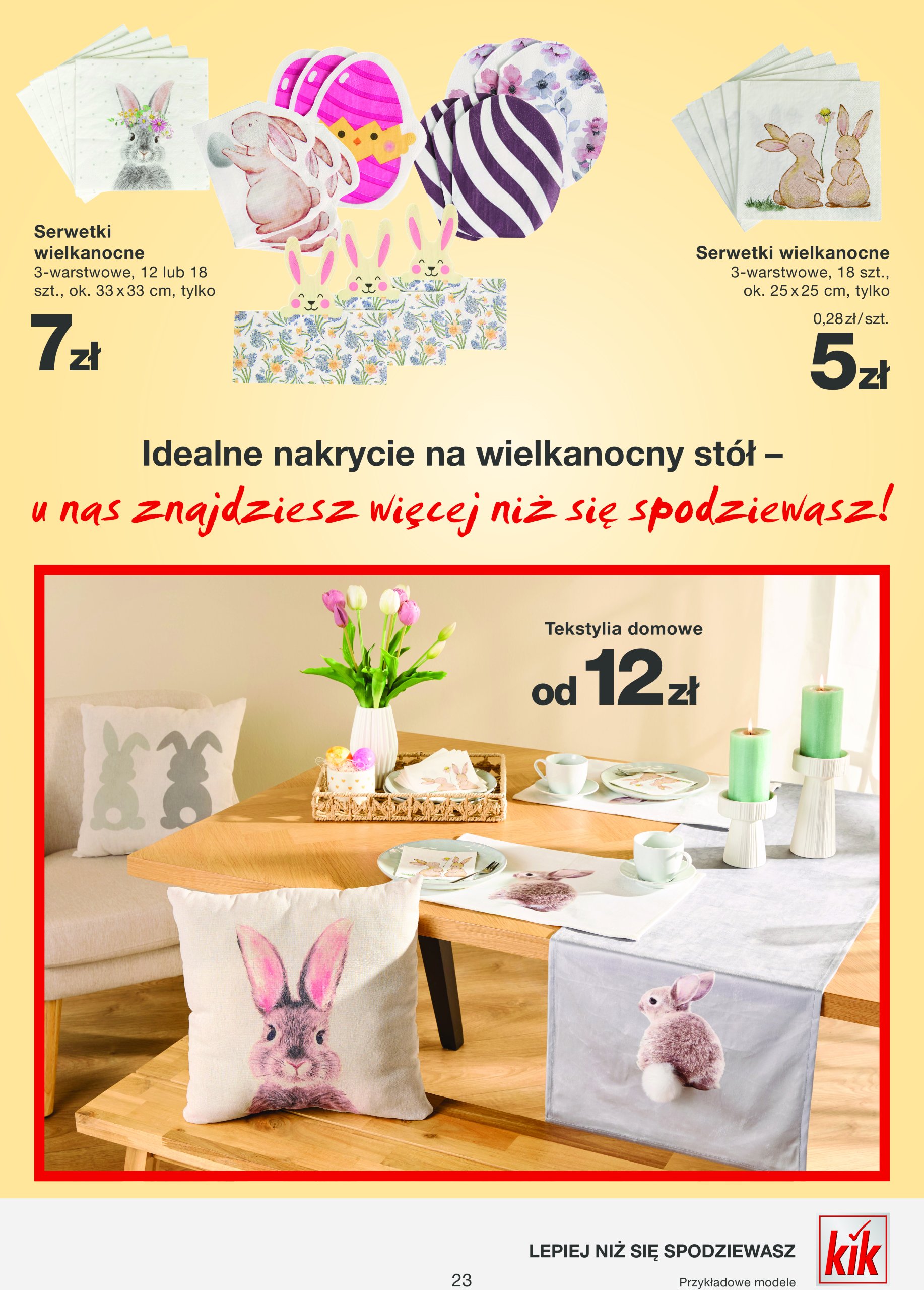 kik - Kik gazetka ważna od 31.03. - 27.04. - page: 23